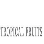 tropical fruits logo